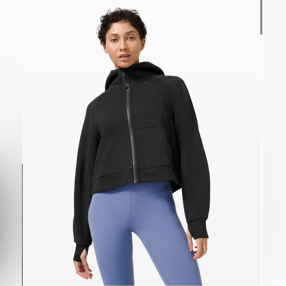 GUC Scuba Oversized Full Zip Hoodie Black XS/S